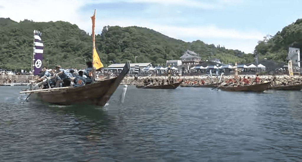 水軍レース大会