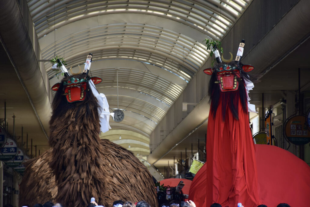 和霊大祭・うわじま牛鬼まつり