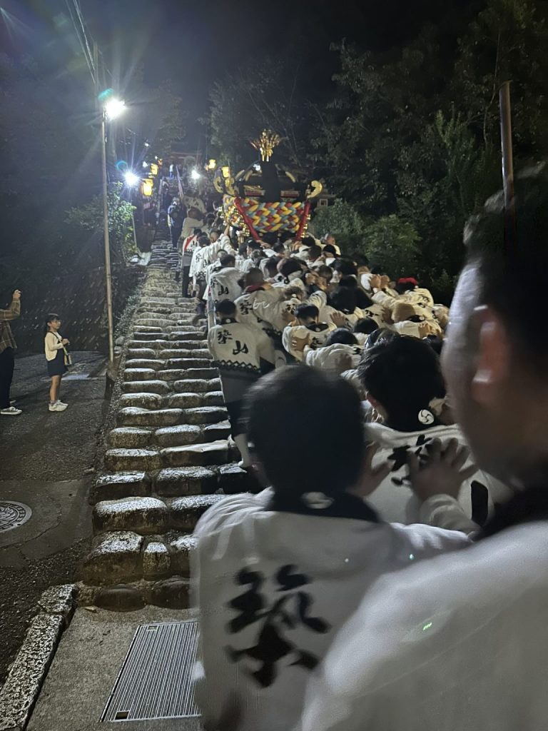 松山道後秋祭り伊佐爾波神社宮入