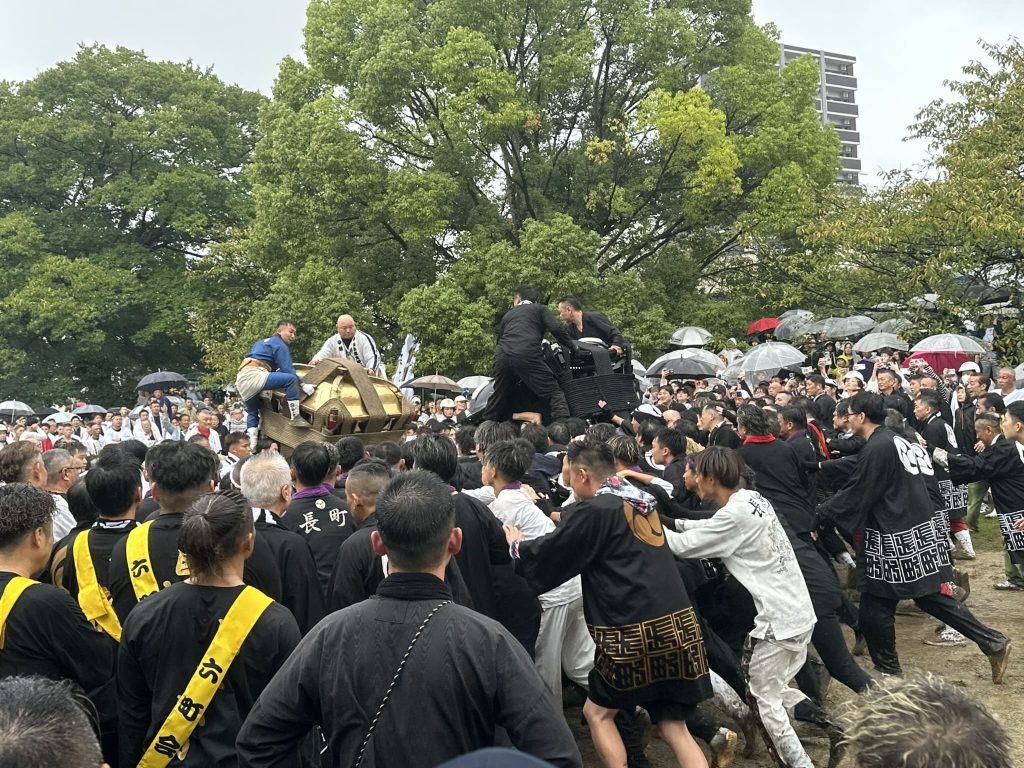 石手川公園鉢合わせ