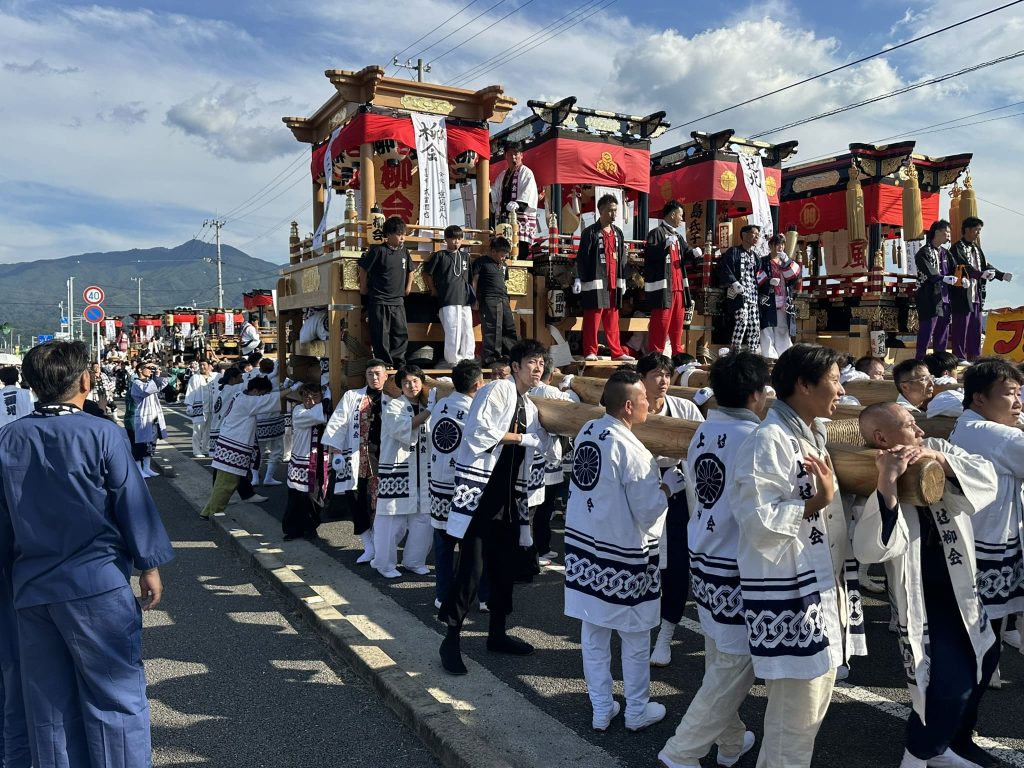 北条秋祭り（風早火事まつり）