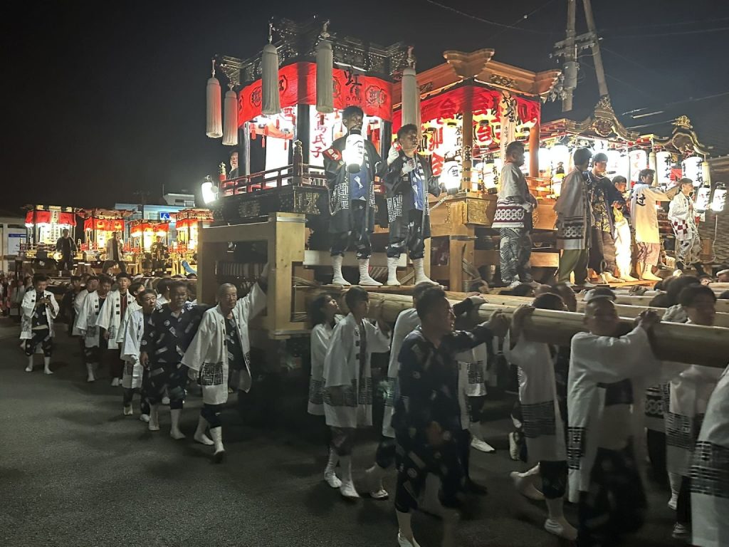 北条秋祭り(風早火事まつり)