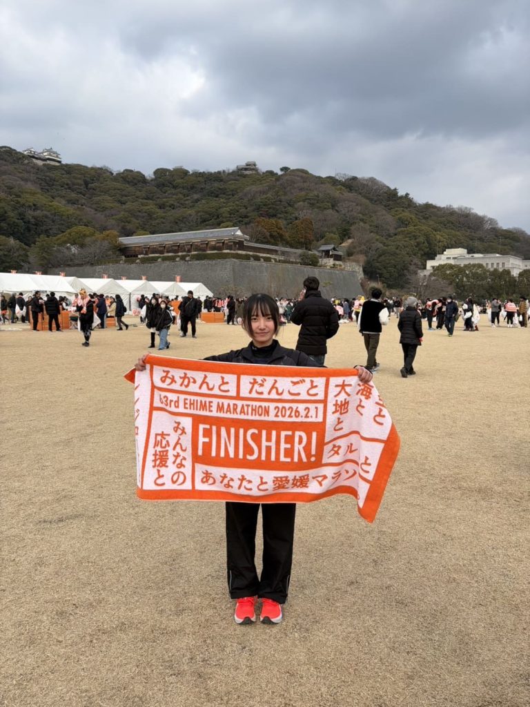 愛媛マラソンバスタオル