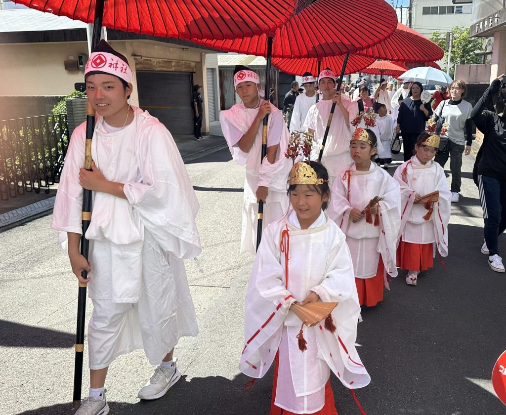和霊大祭 子ども行列