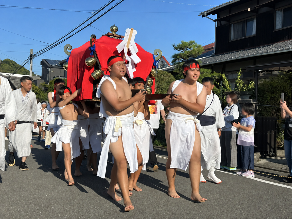 勝岡八幡神社秋祭り写真