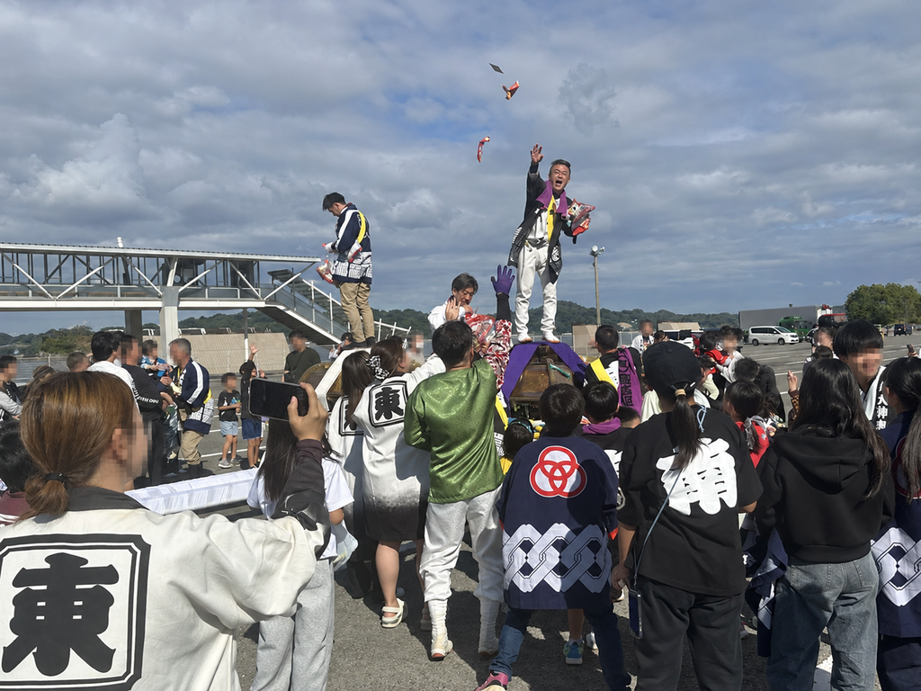 松山秋祭り 高浜大神輿鉢合わせ