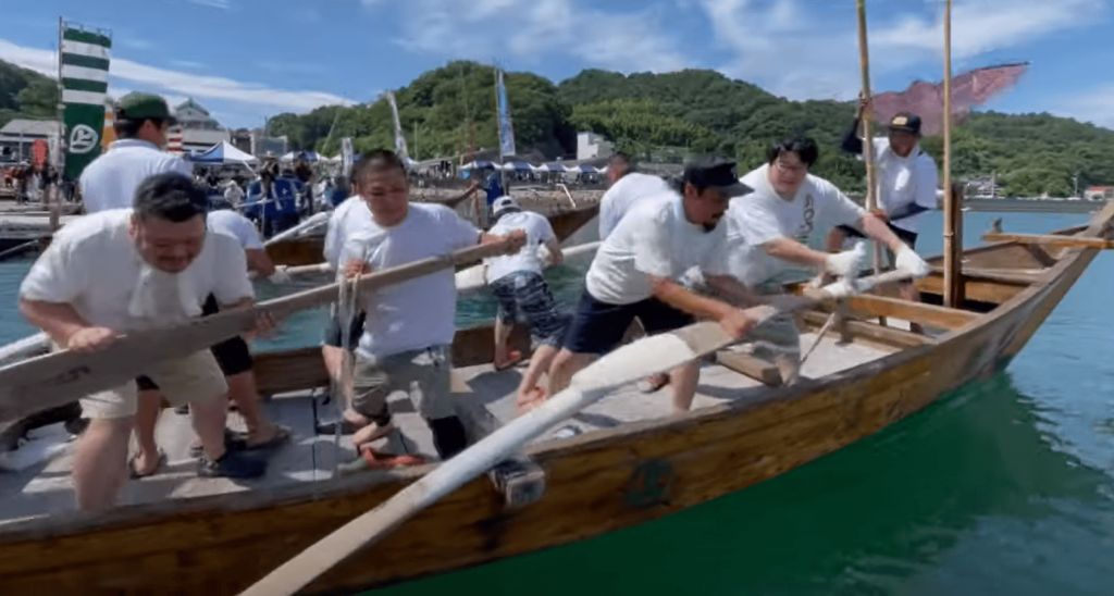 水軍レース大会