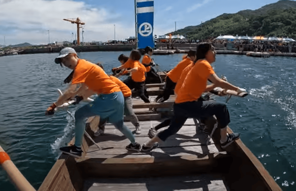 水軍レース大会