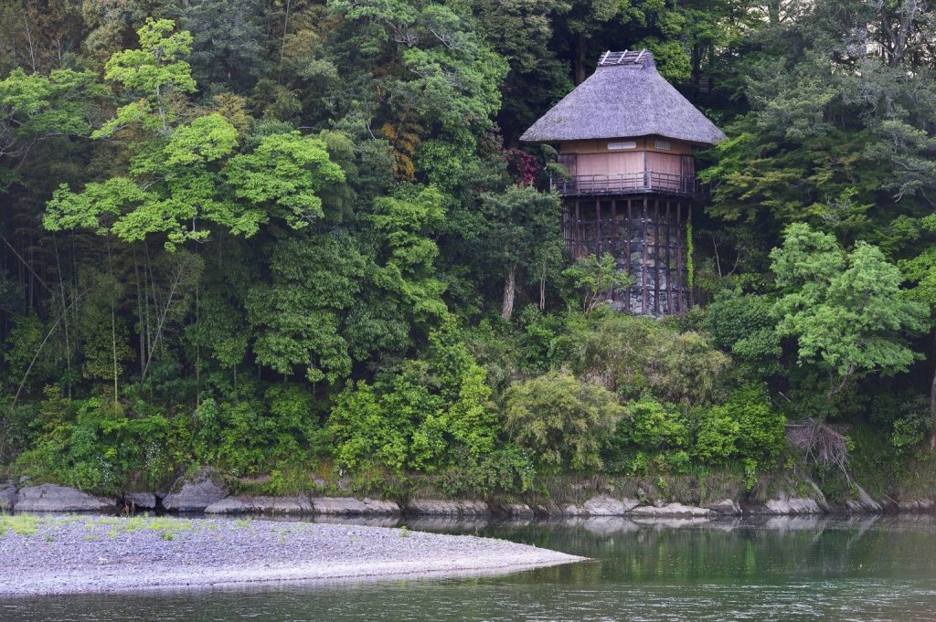 臥龍山荘写真写真