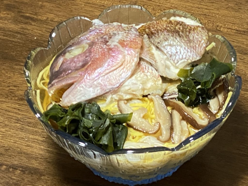 鯛そうめん写真
