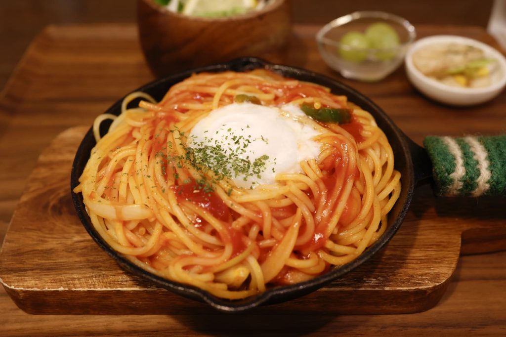 鉄板ナポリタン写真
