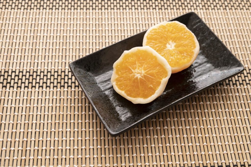 まるごとみかん大福