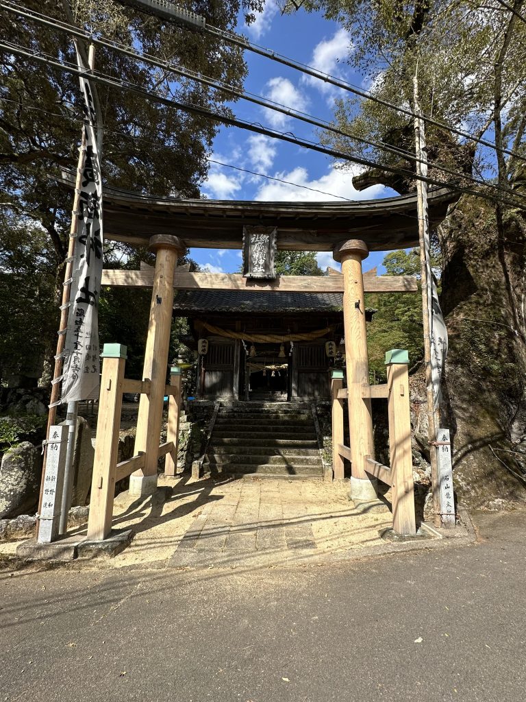 広瀬神社の鳥居