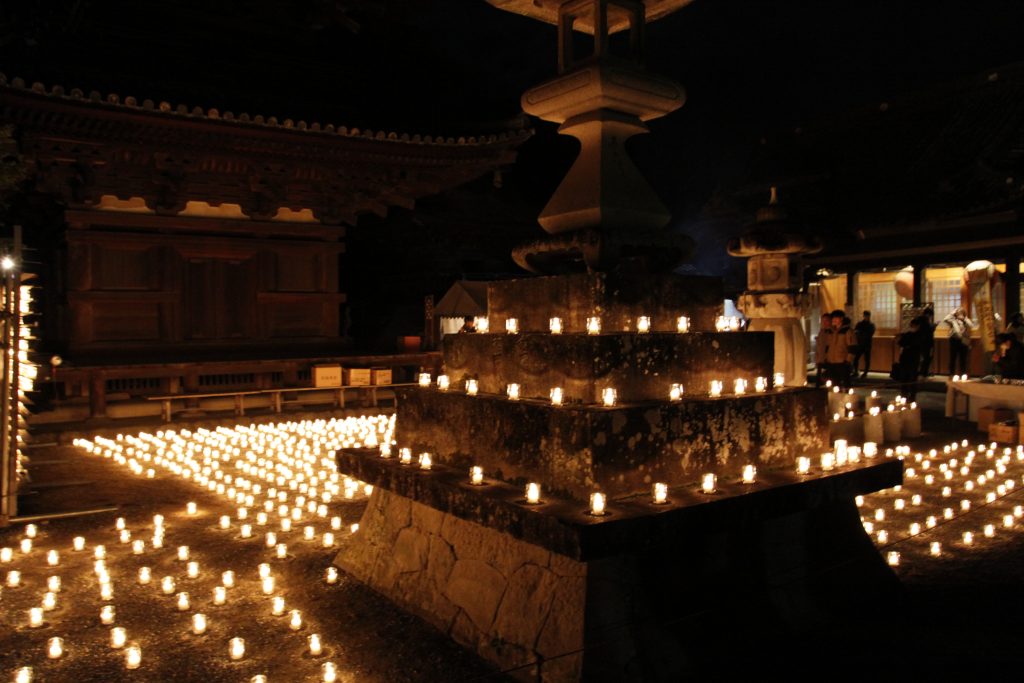 石手寺の万灯会