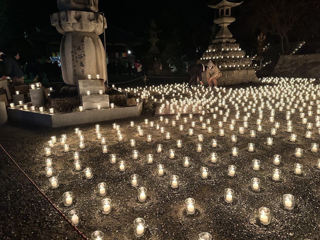 石手寺の万灯会2