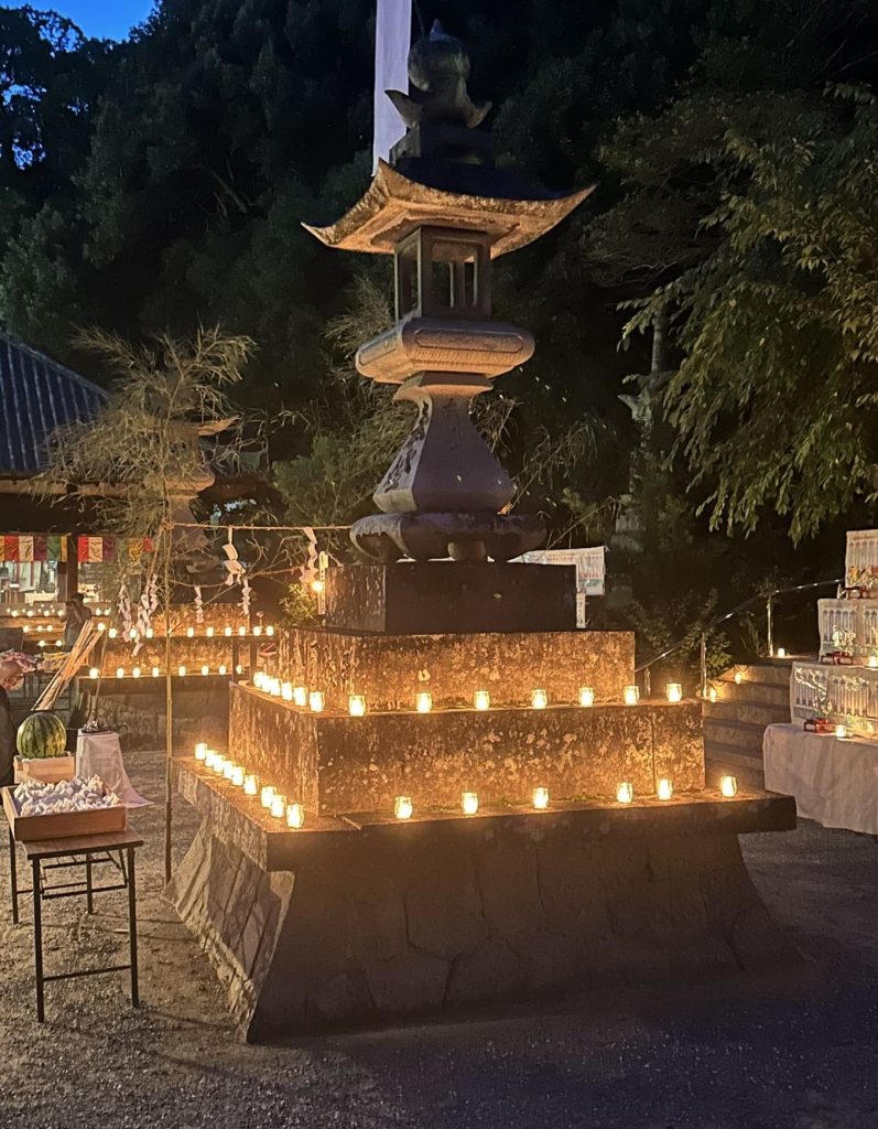 大施餓鬼会の万灯会3