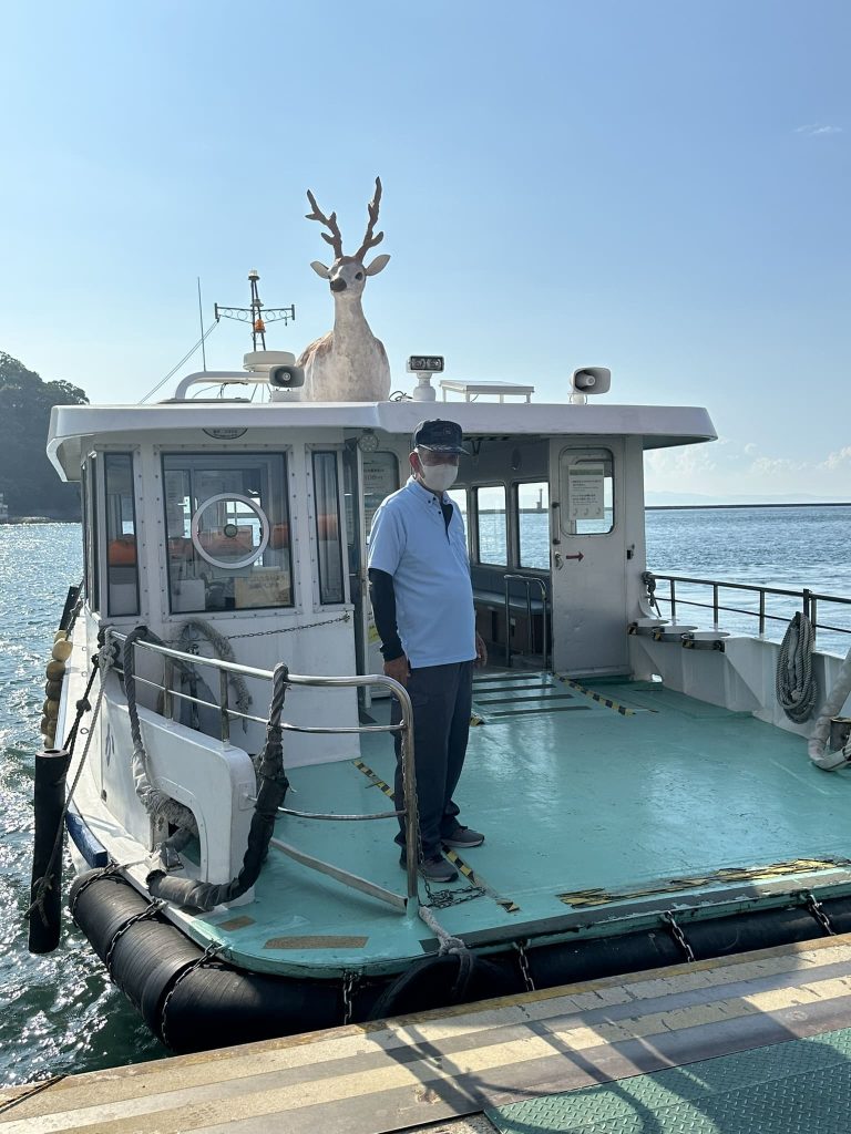 鹿島キャンプ場の渡船