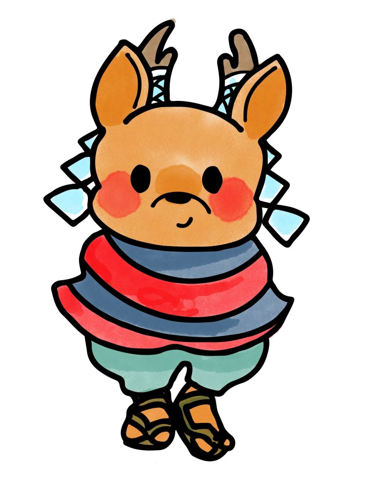 しかのん 吉田高校「お練り」応援キャラクター