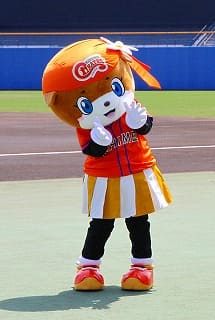 ひめピー　愛媛マンダリンパイレーツキャラクター