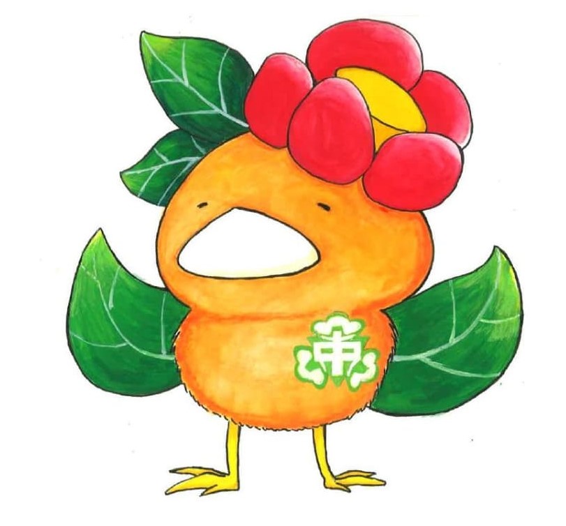 きゃめりー　松山市立椿中学校イメージキャラクター