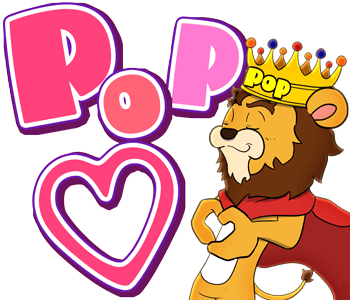 ぽっぷくん　Popのイメージキャラクター
