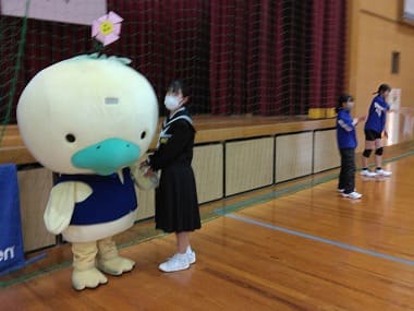 うわカモン　西予市立宇和中学校イメージキャラクター