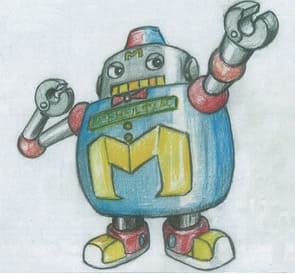 マモリンガ―S　子供たちを見守る心優しいロボット 松山市小中学校PTA連合会