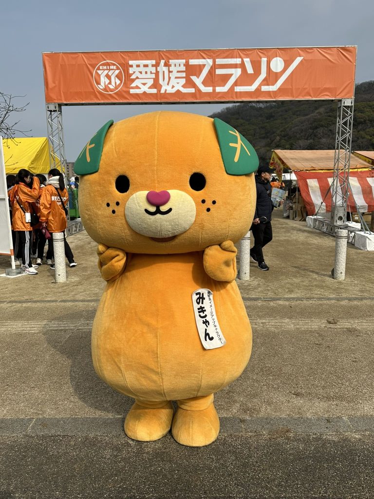 愛媛マラソンみきゃん