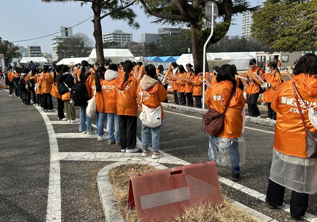 愛媛マラソンボランティア
