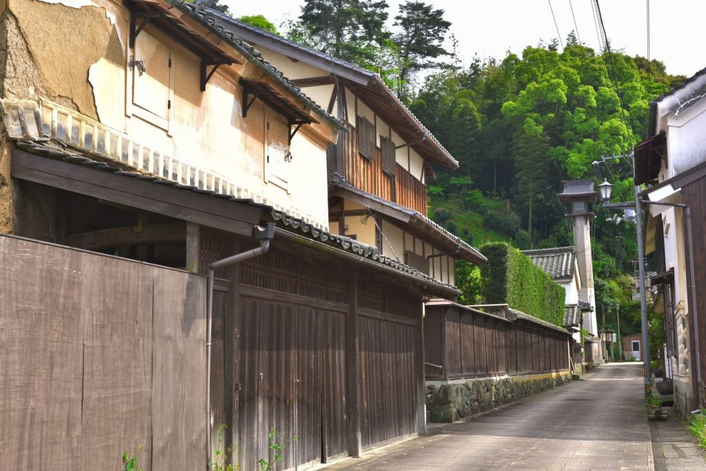 大洲 明治の家並み2