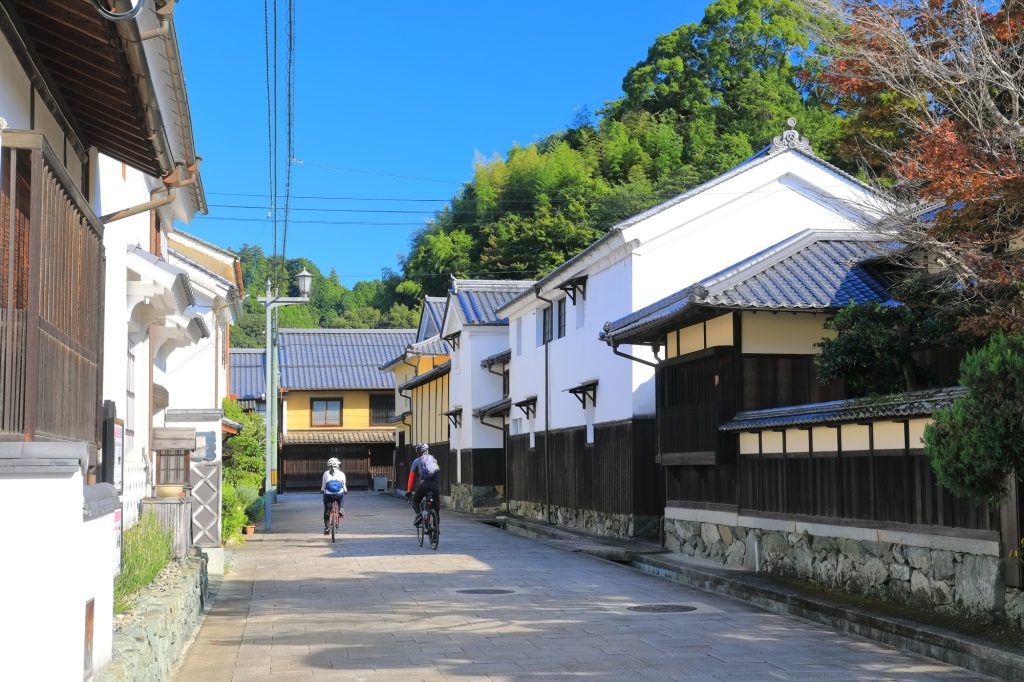 大洲の通り