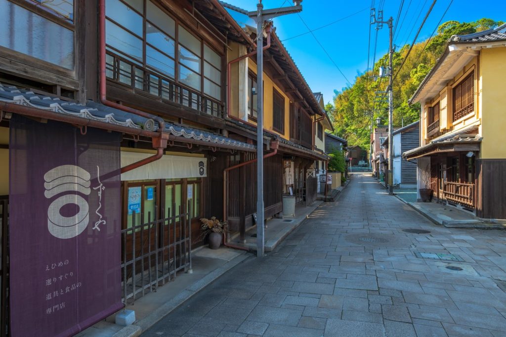 大洲の風景