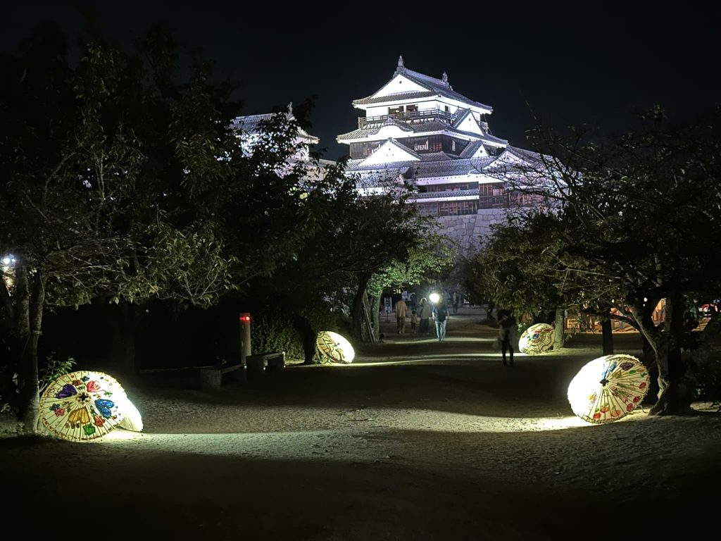 松山城観月祭「月のおもてなしin松山城」 愛媛県松山市