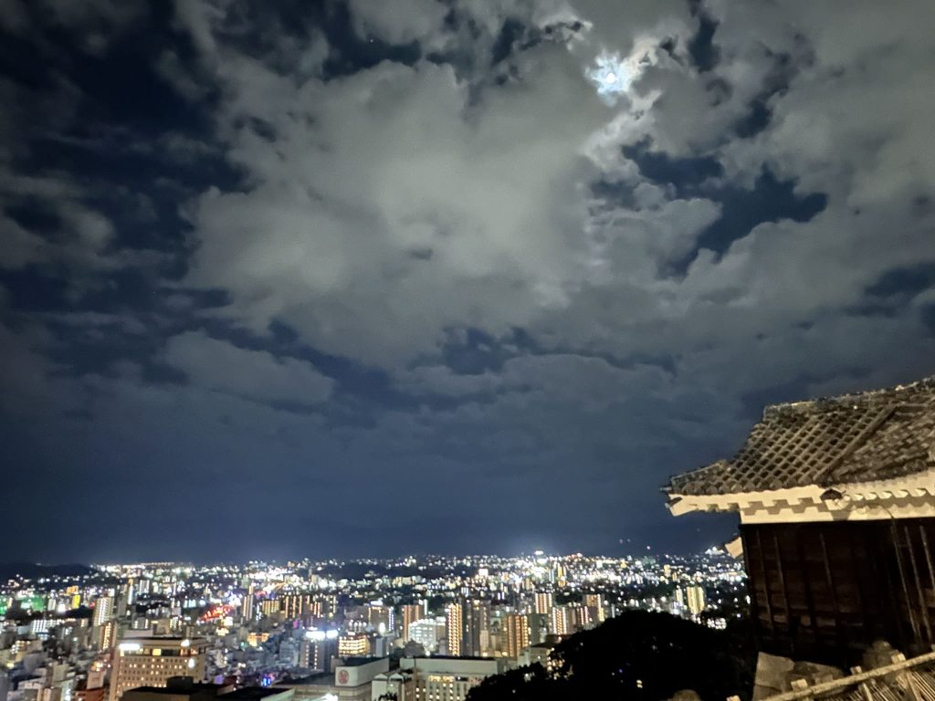 松山城観月祭「月のおもてなしin松山城」 愛媛県松山市