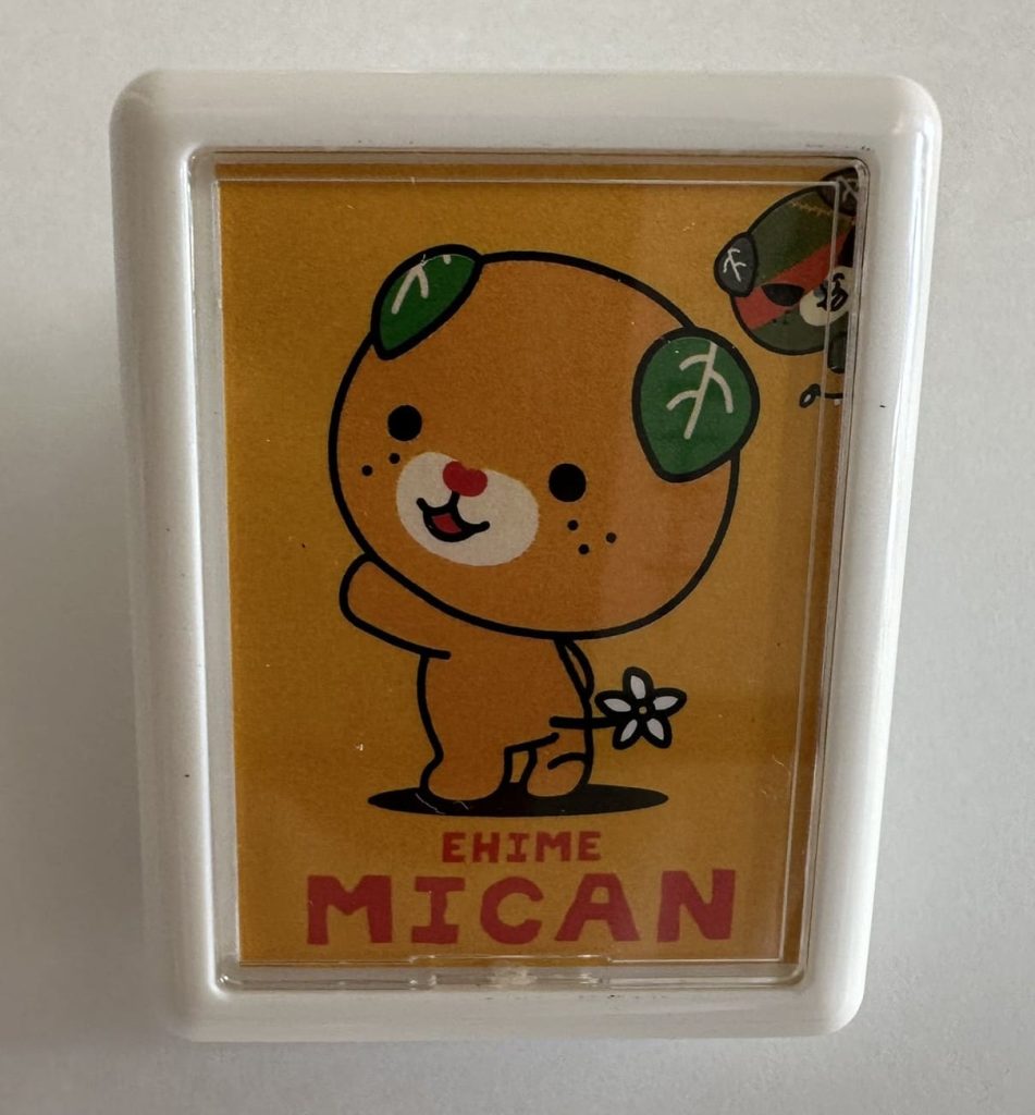 クリップ式、みきゃんのみきゃんマグネット
