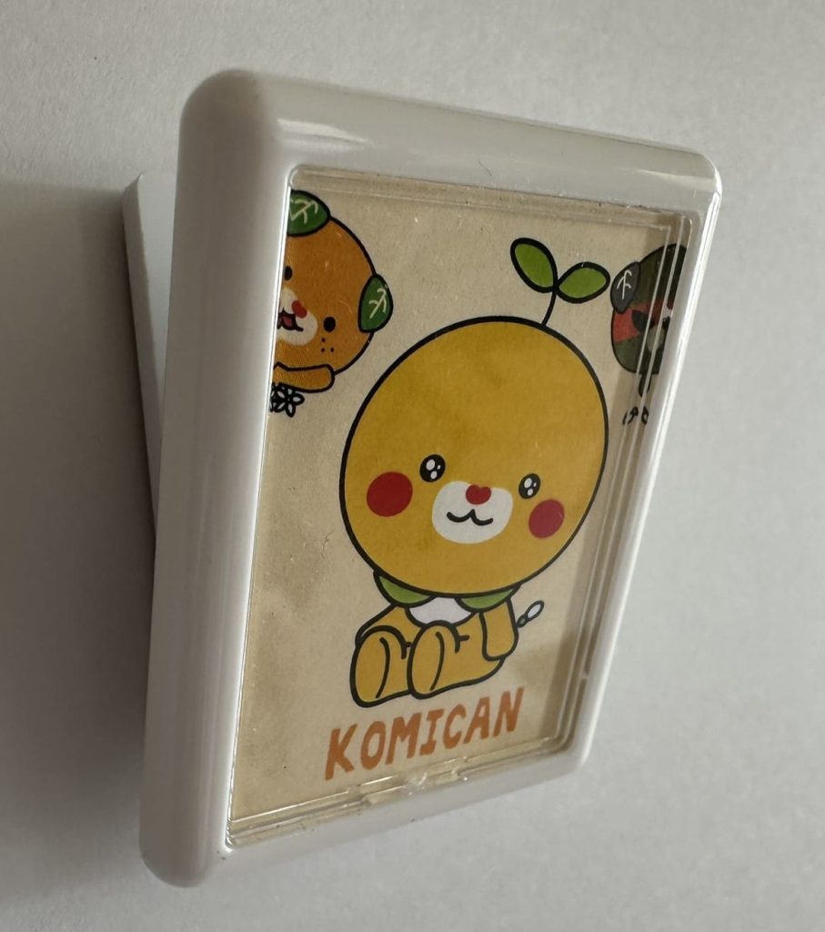クリップ式、こみきゃんのみきゃんマグネット