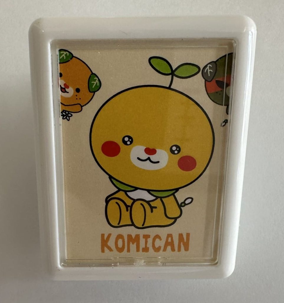 クリップ式、こみきゃんのみきゃんマグネット