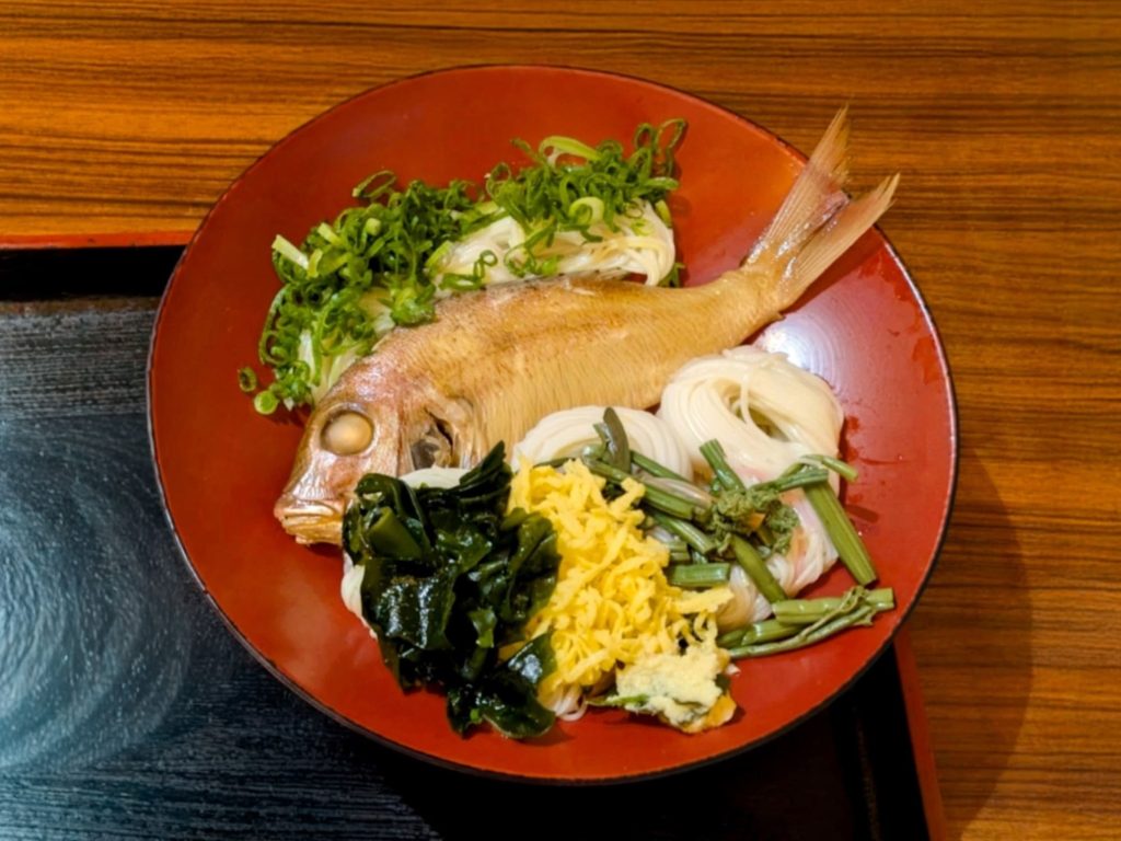 鯛そうめん写真
