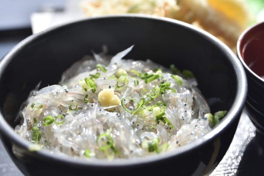 佐田岬の生シラス丼