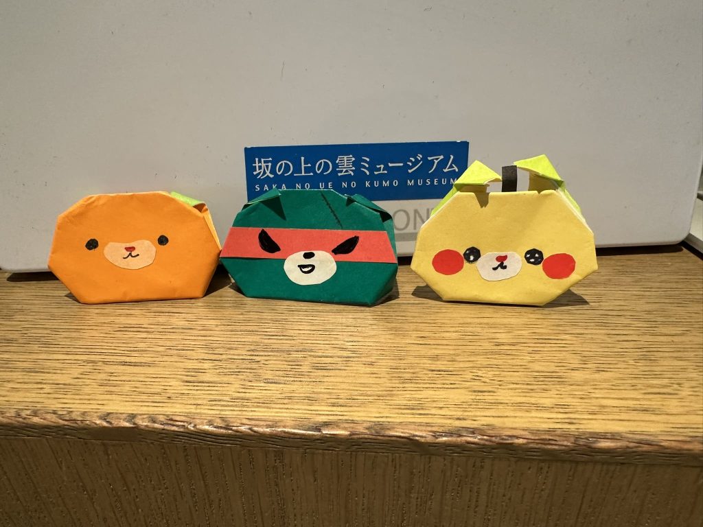 折り紙みきゃんこみきゃんダークみきゃん