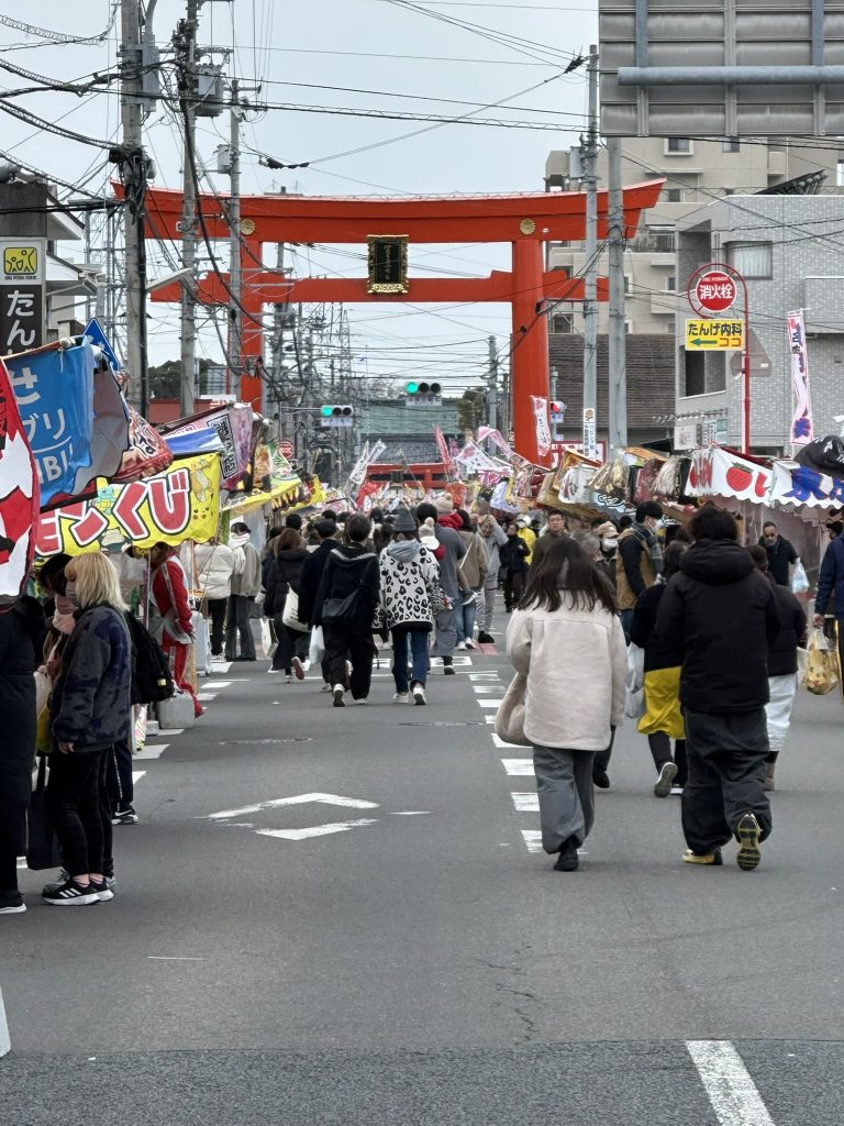 伊豫豆比古命神社(椿神社)椿祭り参道