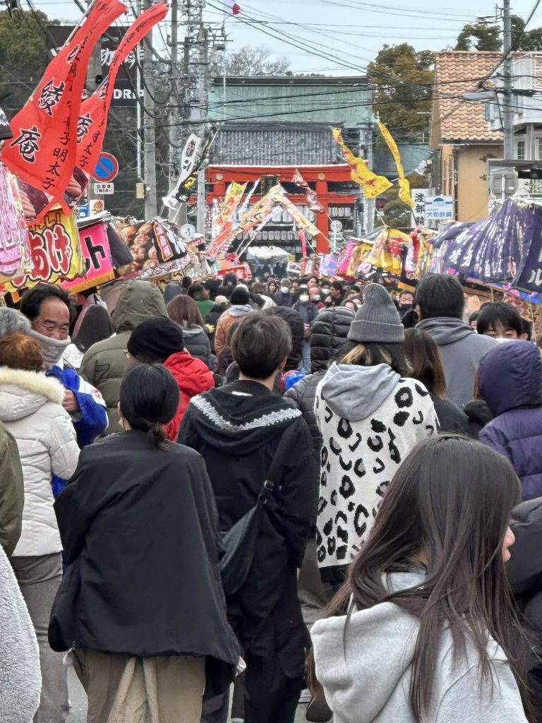 伊豫豆比古命神社(椿神社)椿祭り参道2
