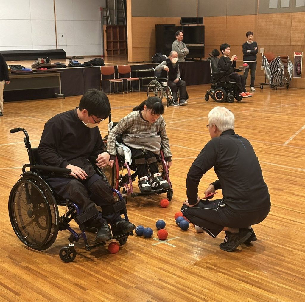ボッチャプレイ