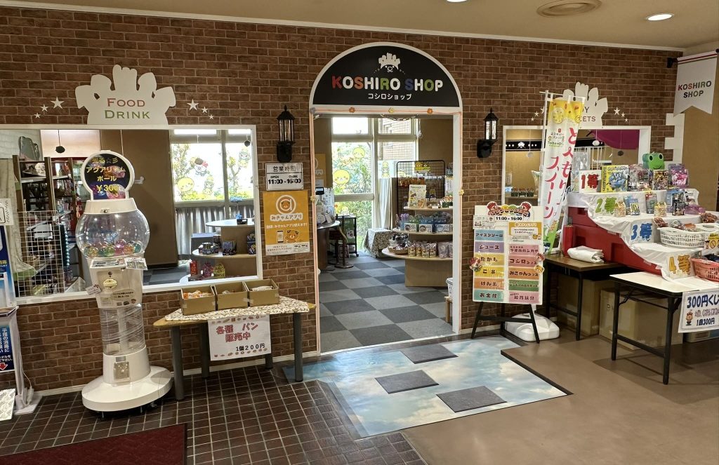 コシロショップにみきゃんグッズみきゃん
