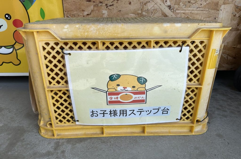 お子様用ステップ台いたれりつくせりみきゃん
