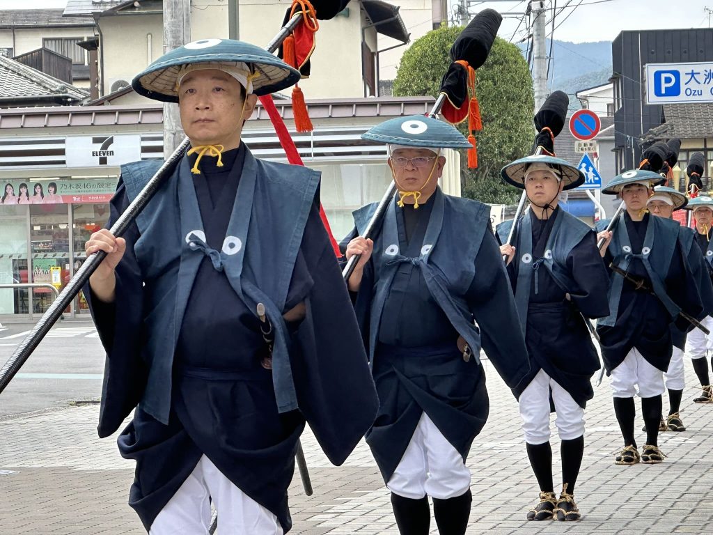 大洲まつり お成り(大名行列)11月2日(日曜)写真