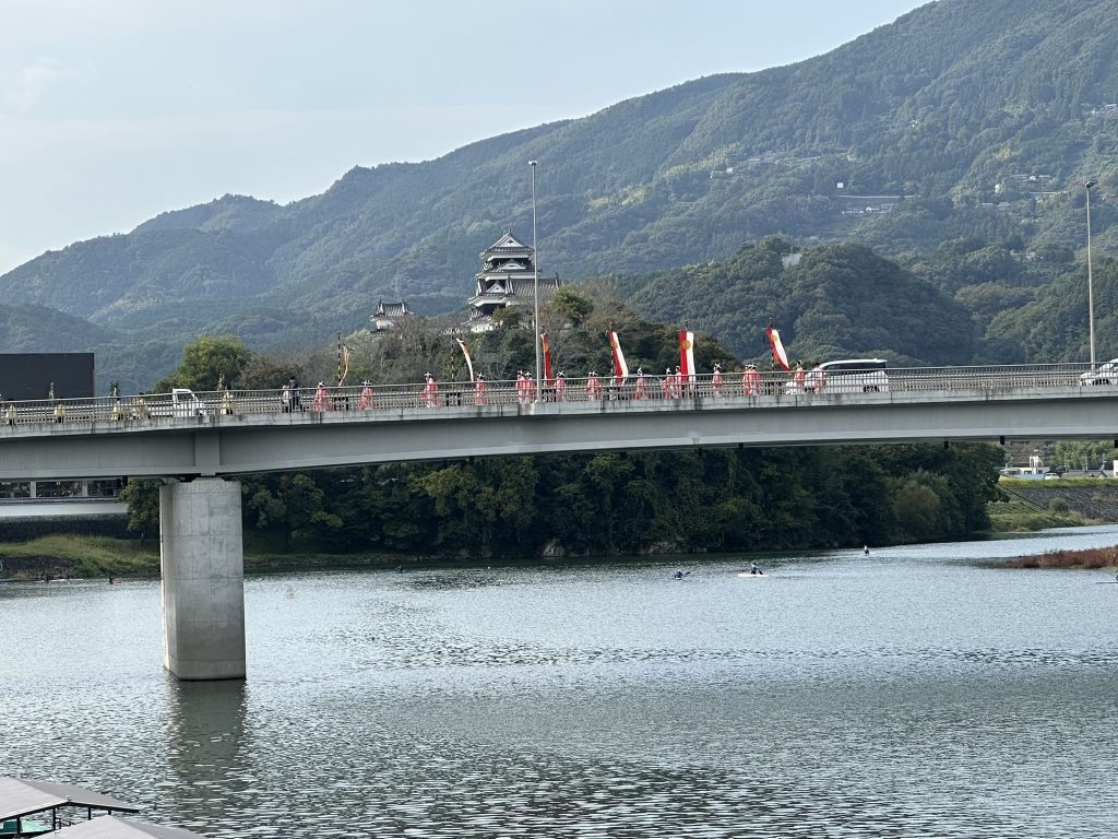 大洲まつり お成り(大名行列)11月2日(日曜)写真