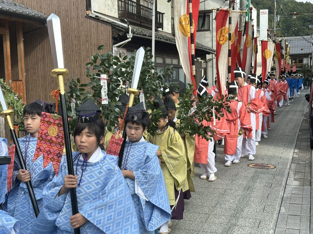 大洲まつり お成り(大名行列)11月2日(日曜)写真
