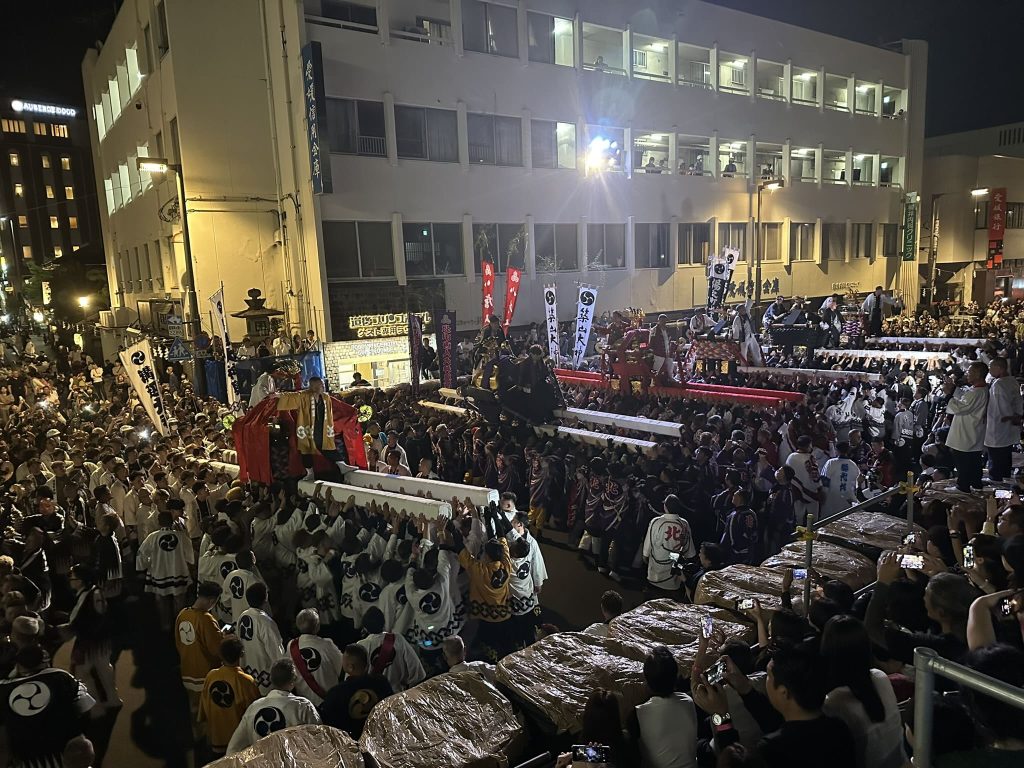 道後秋祭り写真2025