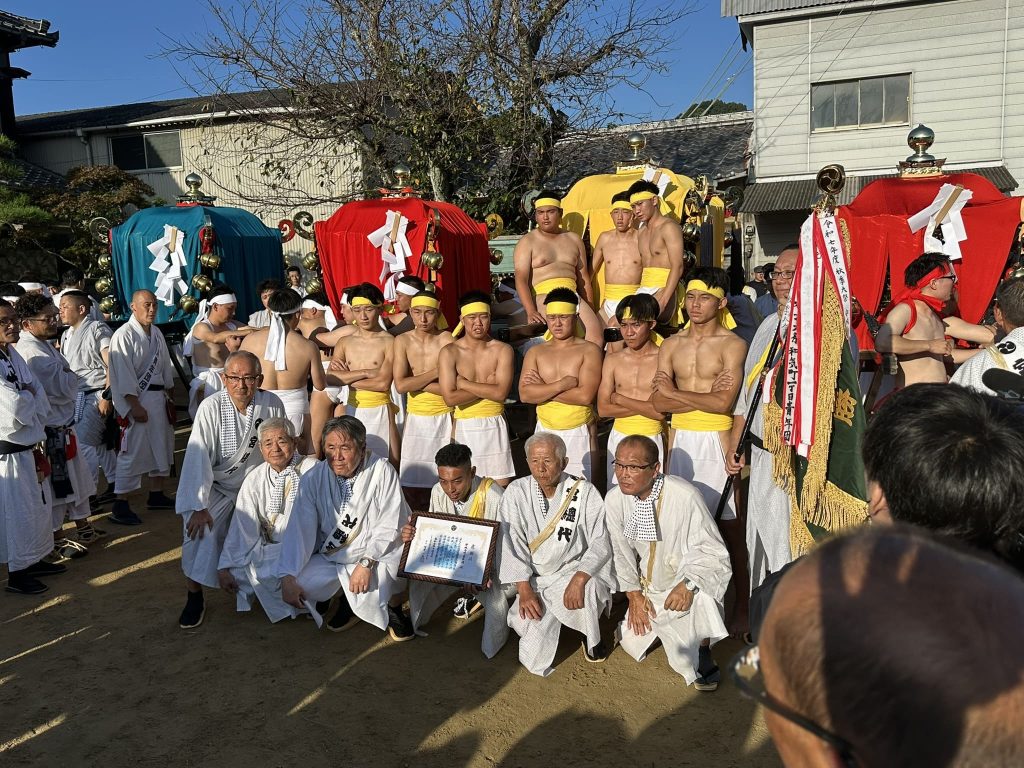 勝岡八幡神社秋祭り写真